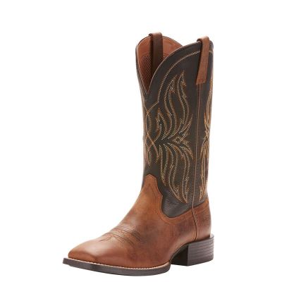 Ariat Western: Sport Rustler Botas Western Hombre - Marrones (JGKRB5207)